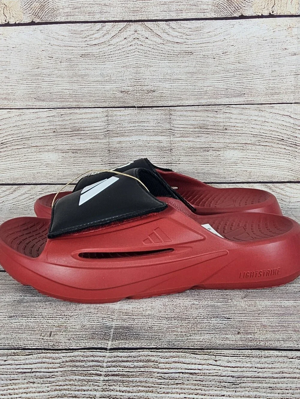 NC State Wolfpack adidas Lightblaze Slide Mens Size 10 Womens 11 Sandals
